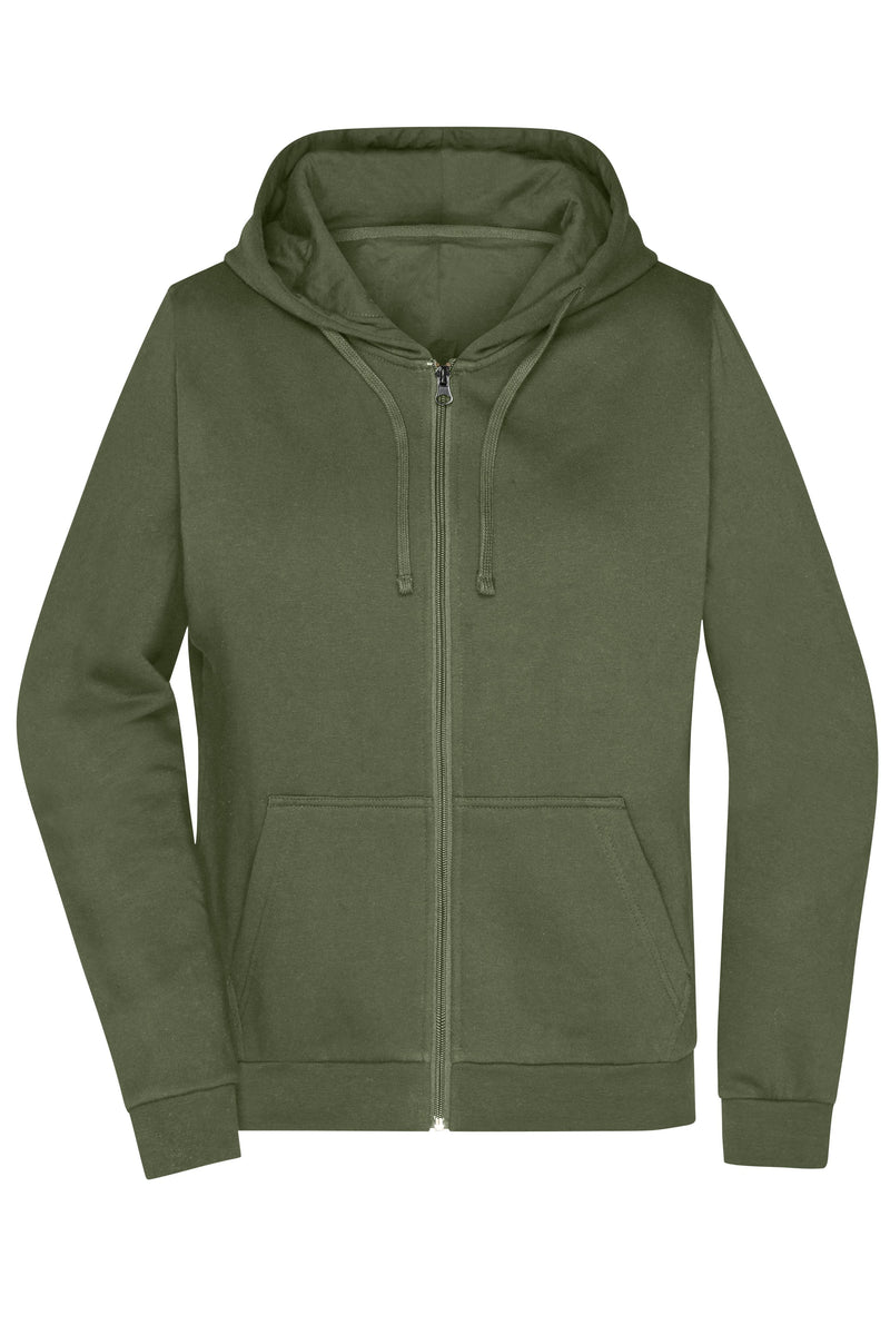 Laden Sie das Bild in Galerie -Viewer, Klassische Sweatjacke mit Kapuze - Damen - JN755
