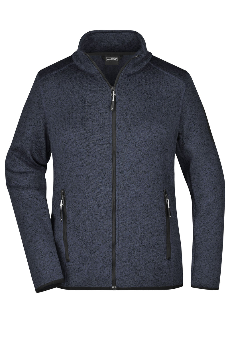 Laden Sie das Bild in Galerie -Viewer, Modische Strickfleece Jacke mit Stehkragen - JN761
