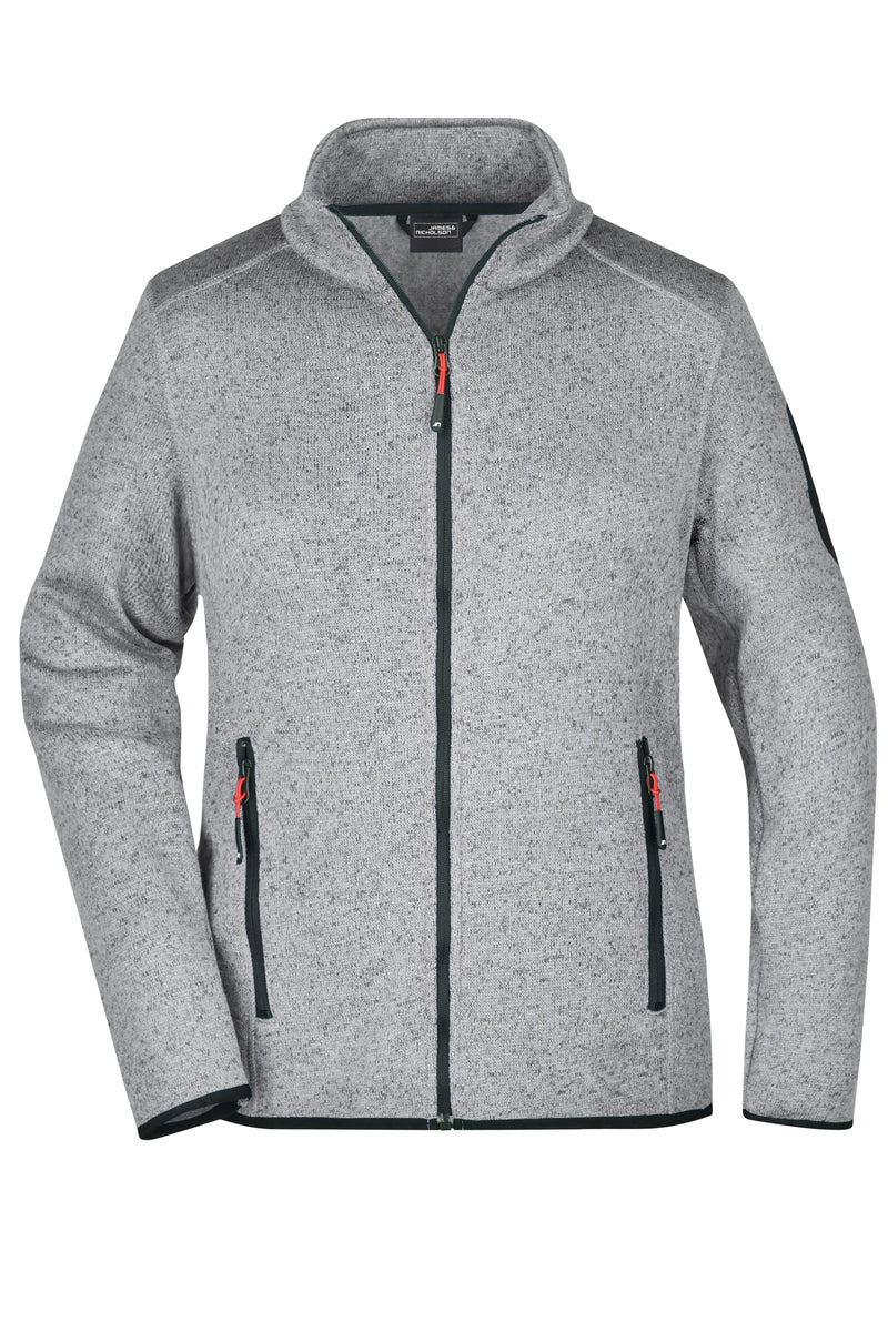 Laden Sie das Bild in Galerie -Viewer, Modische Strickfleece Jacke mit Stehkragen - JN761
