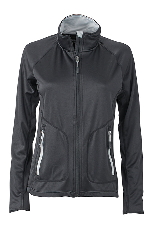 Bi-elastische, körperbetonte Jacke im sportlichen Look Damen - JN763