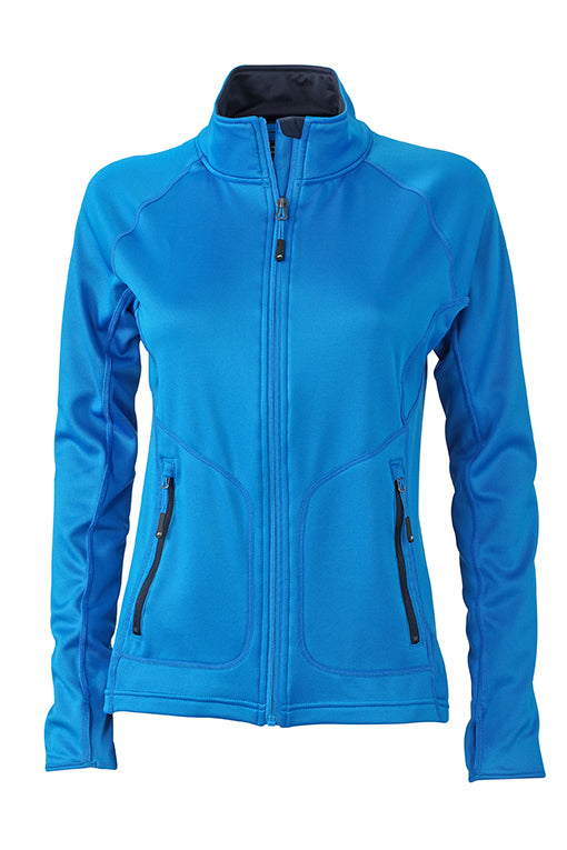 Laden Sie das Bild in Galerie -Viewer, Bi-elastische, körperbetonte Jacke im sportlichen Look Damen - JN763

