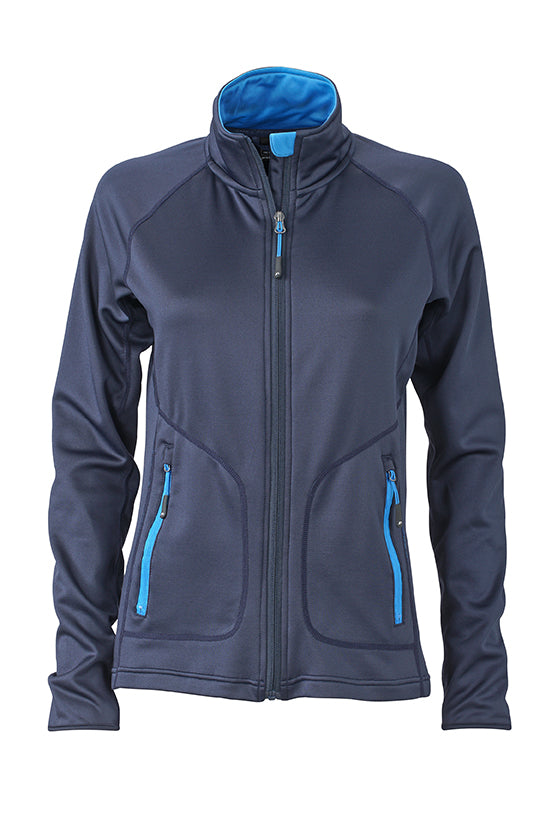 Laden Sie das Bild in Galerie -Viewer, Bi-elastische, körperbetonte Jacke im sportlichen Look Damen - JN763
