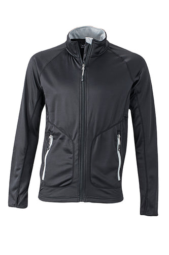 Bi-elastische, körperbetonte Jacke im sportlichen Look Herren - JN764