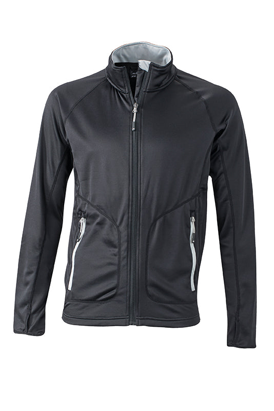 Bi-elastische, körperbetonte Jacke im sportlichen Look Herren - JN764