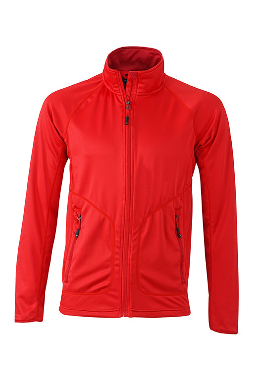 Bi-elastische, körperbetonte Jacke im sportlichen Look Herren - JN764