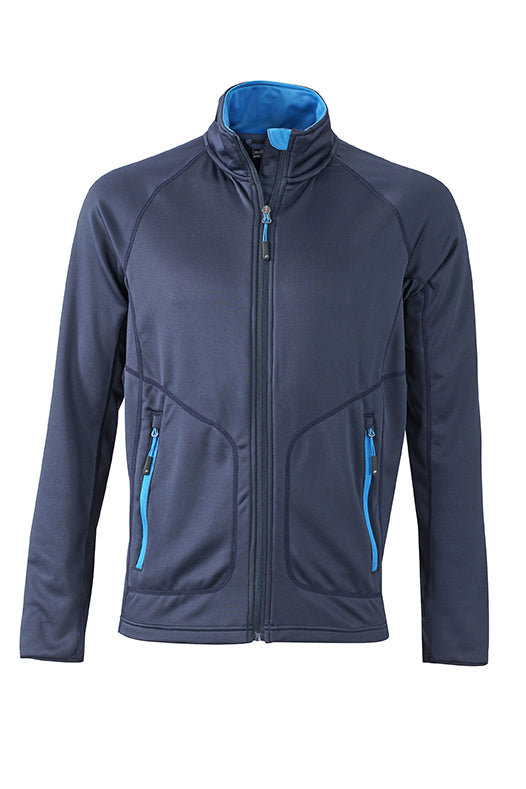 Laden Sie das Bild in Galerie -Viewer, Bi-elastische, körperbetonte Jacke im sportlichen Look Herren - JN764
