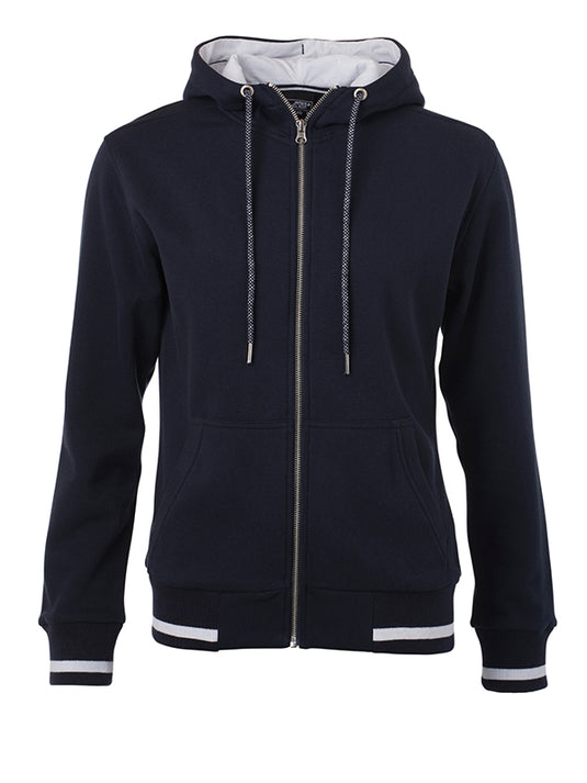 Sweat-Jacke mit Reißverschluss und Kapuze - JN775