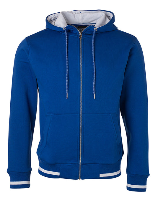 Sweat-Jacke mit Reißverschluss und Kapuze - JN776