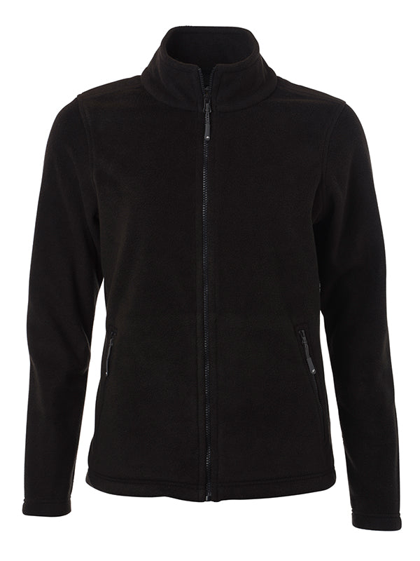 Laden Sie das Bild in Galerie -Viewer, Fleece Jacke mit Stehkragen im klassischen Design Damen - JN781
