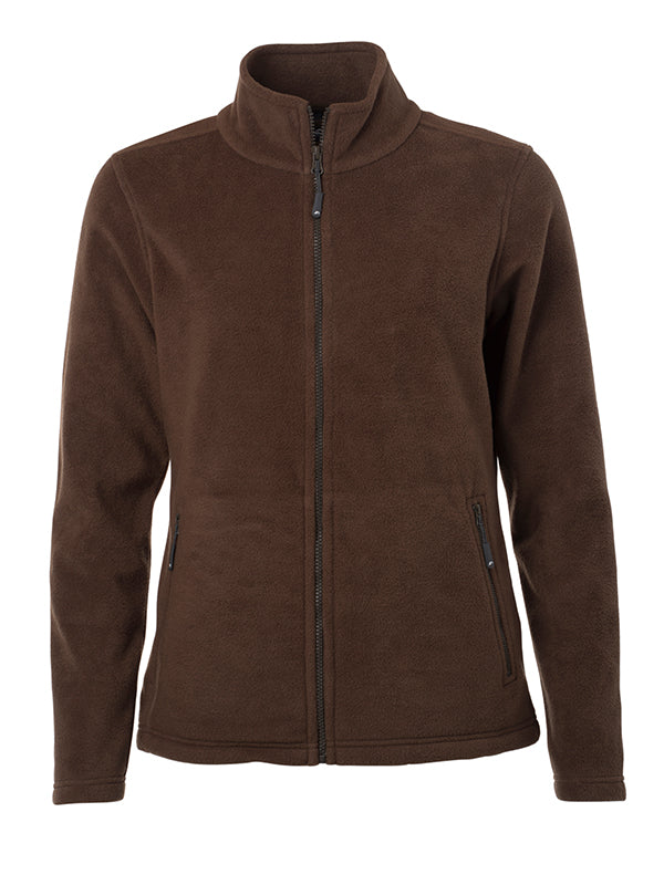 Laden Sie das Bild in Galerie -Viewer, Fleece Jacke mit Stehkragen im klassischen Design Damen - JN781
