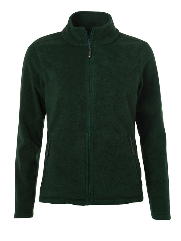 Laden Sie das Bild in Galerie -Viewer, Fleece Jacke mit Stehkragen im klassischen Design Damen - JN781
