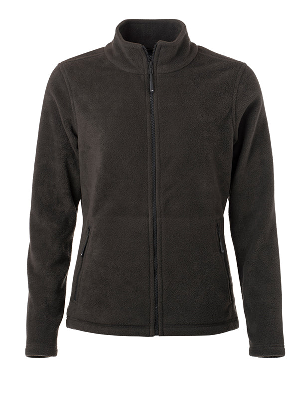 Laden Sie das Bild in Galerie -Viewer, Fleece Jacke mit Stehkragen im klassischen Design Damen - JN781
