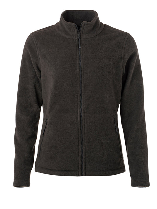 Fleece Jacke mit Stehkragen im klassischen Design Damen - JN781