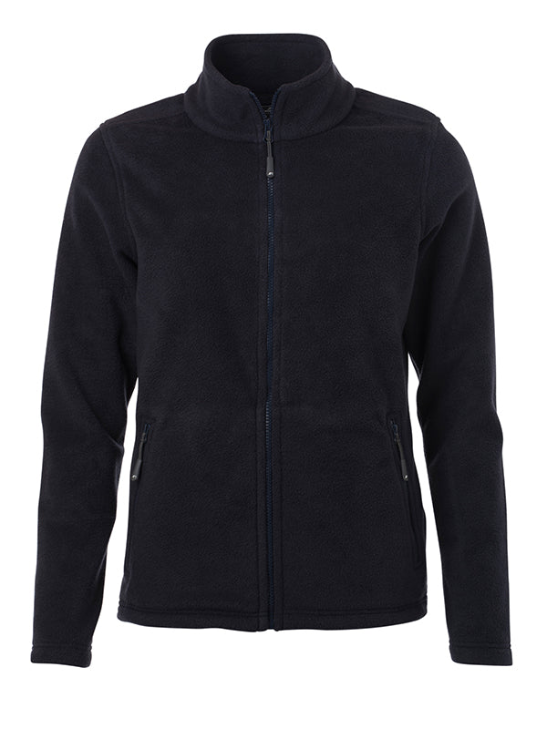 Laden Sie das Bild in Galerie -Viewer, Fleece Jacke mit Stehkragen im klassischen Design Damen - JN781
