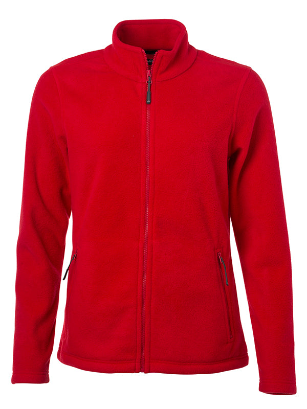 Laden Sie das Bild in Galerie -Viewer, Fleece Jacke mit Stehkragen im klassischen Design Damen - JN781
