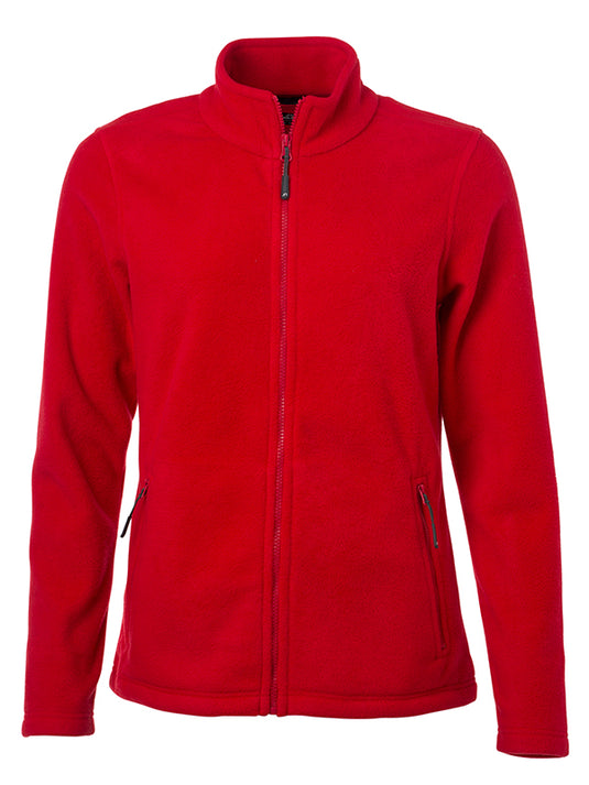 Fleece Jacke mit Stehkragen im klassischen Design Damen - JN781