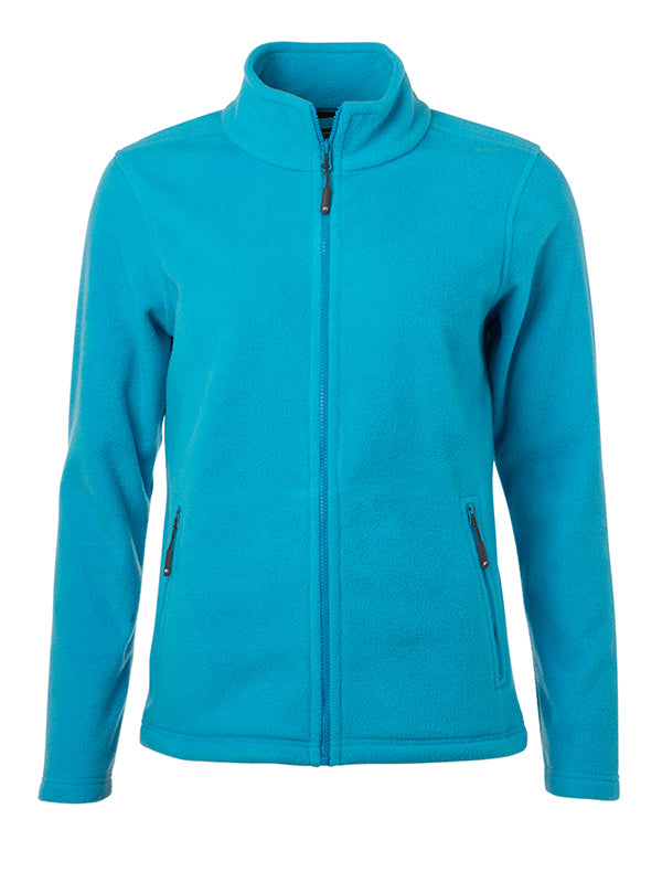Laden Sie das Bild in Galerie -Viewer, Fleece Jacke mit Stehkragen im klassischen Design Damen - JN781
