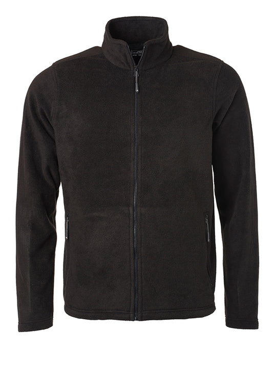 Fleece Jacke mit Stehkragen im klassischen Design Herren - JN782