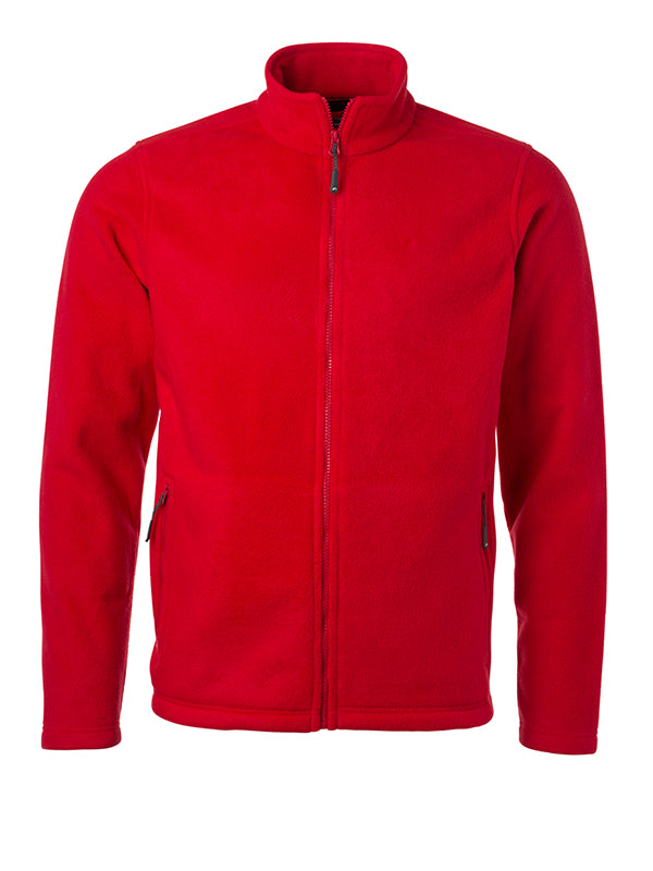 Laden Sie das Bild in Galerie -Viewer, Fleece Jacke mit Stehkragen im klassischen Design Herren - JN782
