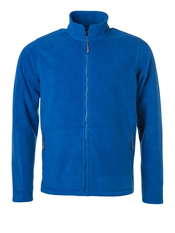 Laden Sie das Bild in Galerie -Viewer, Fleece Jacke mit Stehkragen im klassischen Design Herren - JN782

