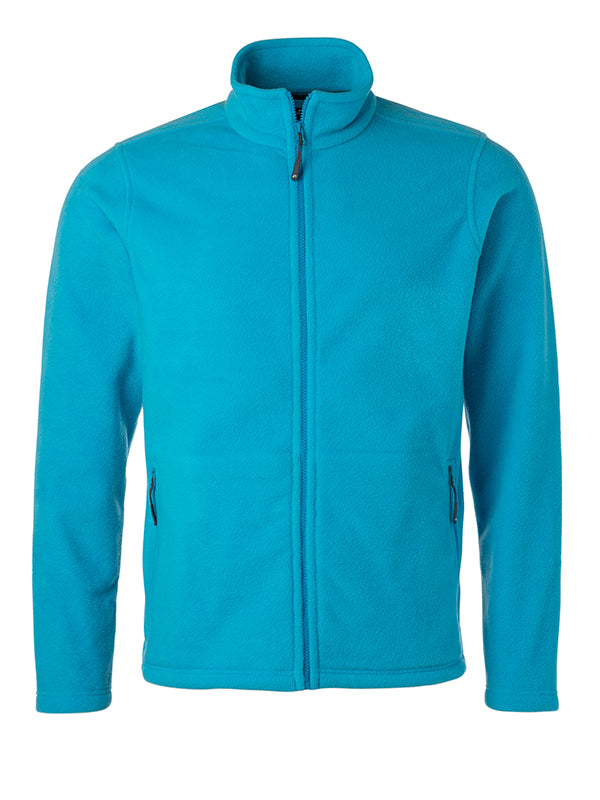 Laden Sie das Bild in Galerie -Viewer, Fleece Jacke mit Stehkragen im klassischen Design Herren - JN782
