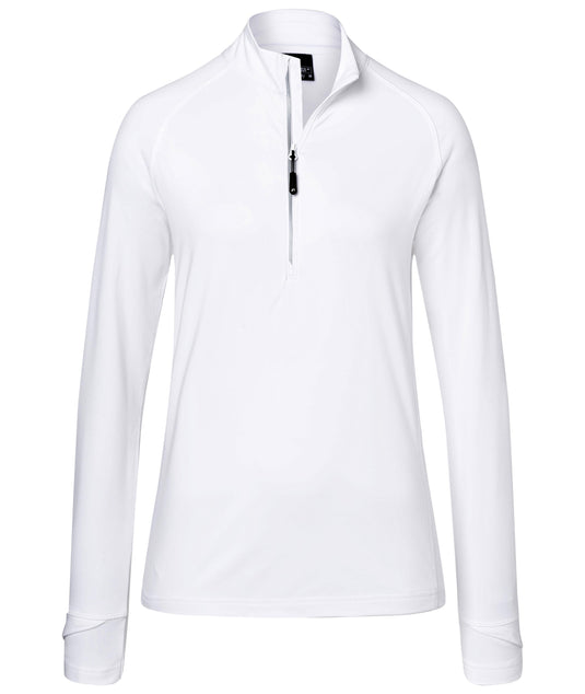 Langarm-Shirt mit Reißverschluss für Sport und Freizeit - JN787