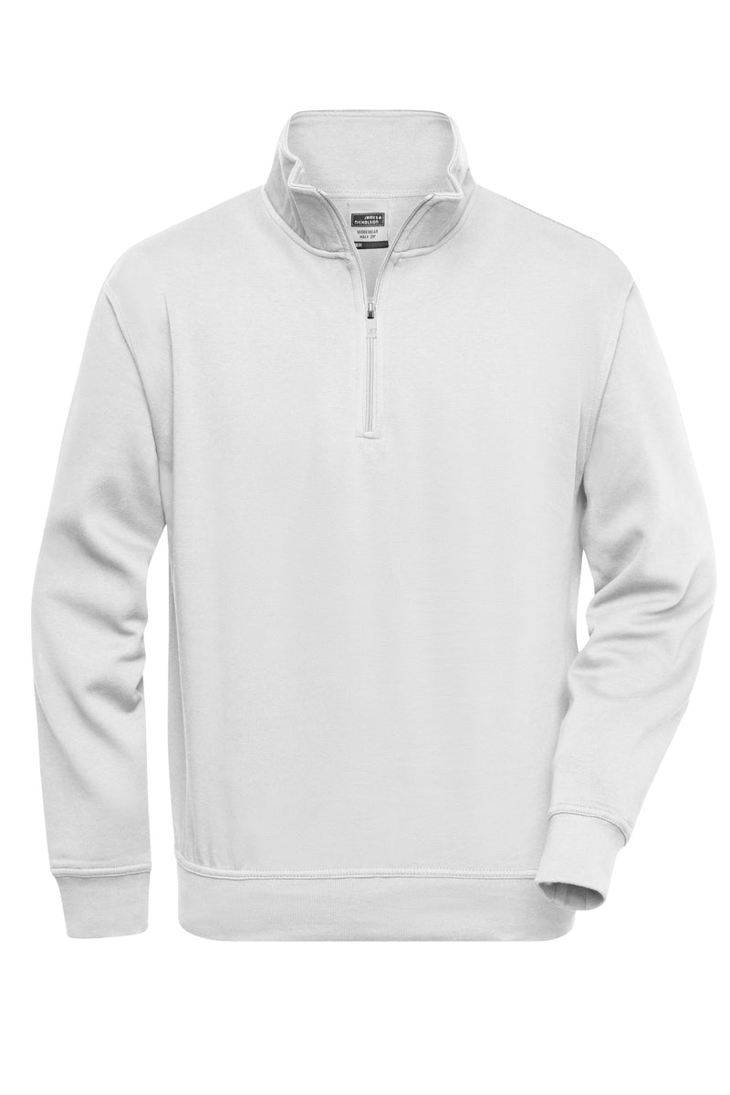 Laden Sie das Bild in Galerie -Viewer, Sweatshirt mit Stehkragen und Reißverschluss - JN831
