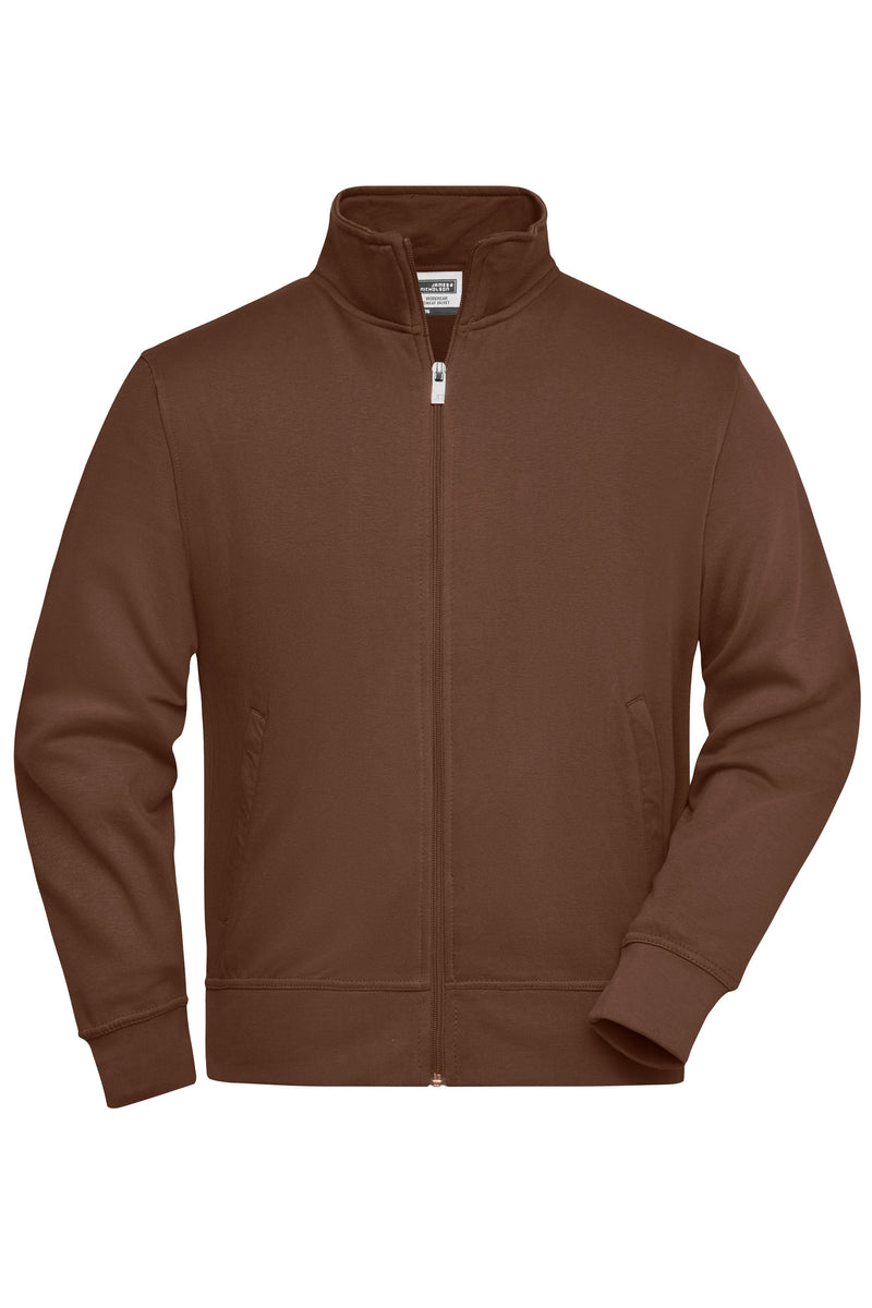 Laden Sie das Bild in Galerie -Viewer, Sweat-Jacke mit Stehkragen und Reißverschluss - JN836
