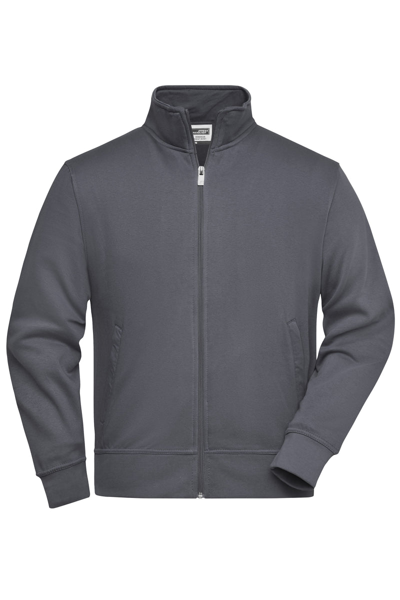 Laden Sie das Bild in Galerie -Viewer, Sweat-Jacke mit Stehkragen und Reißverschluss - JN836
