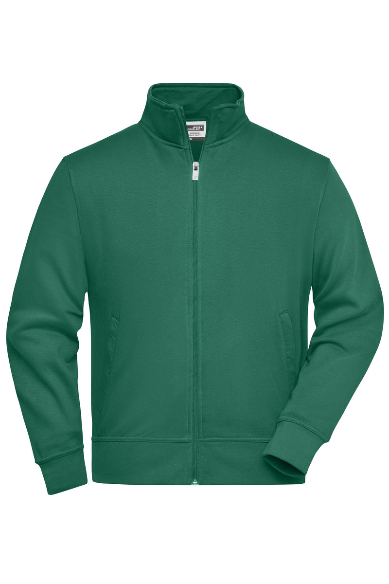 Laden Sie das Bild in Galerie -Viewer, Sweat-Jacke mit Stehkragen und Reißverschluss - JN836
