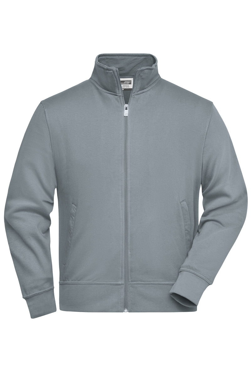 Laden Sie das Bild in Galerie -Viewer, Sweat-Jacke mit Stehkragen und Reißverschluss - JN836
