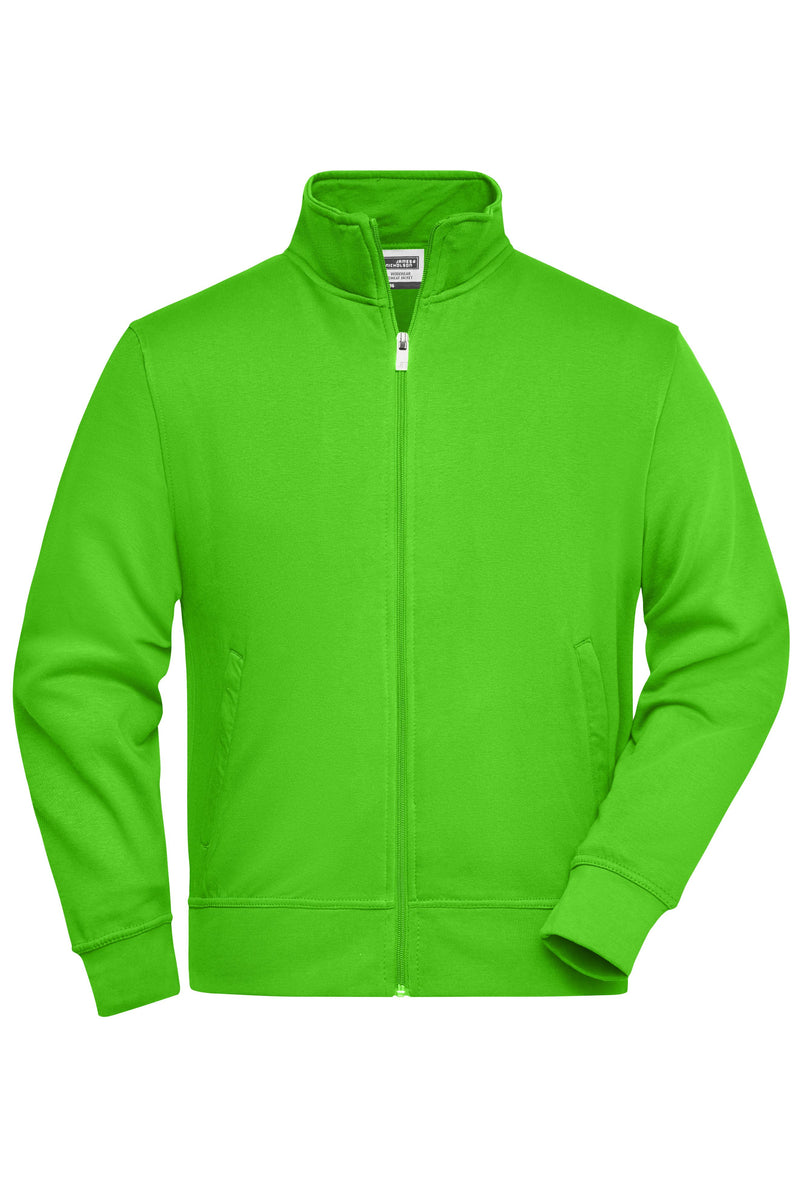 Laden Sie das Bild in Galerie -Viewer, Sweat-Jacke mit Stehkragen und Reißverschluss - JN836
