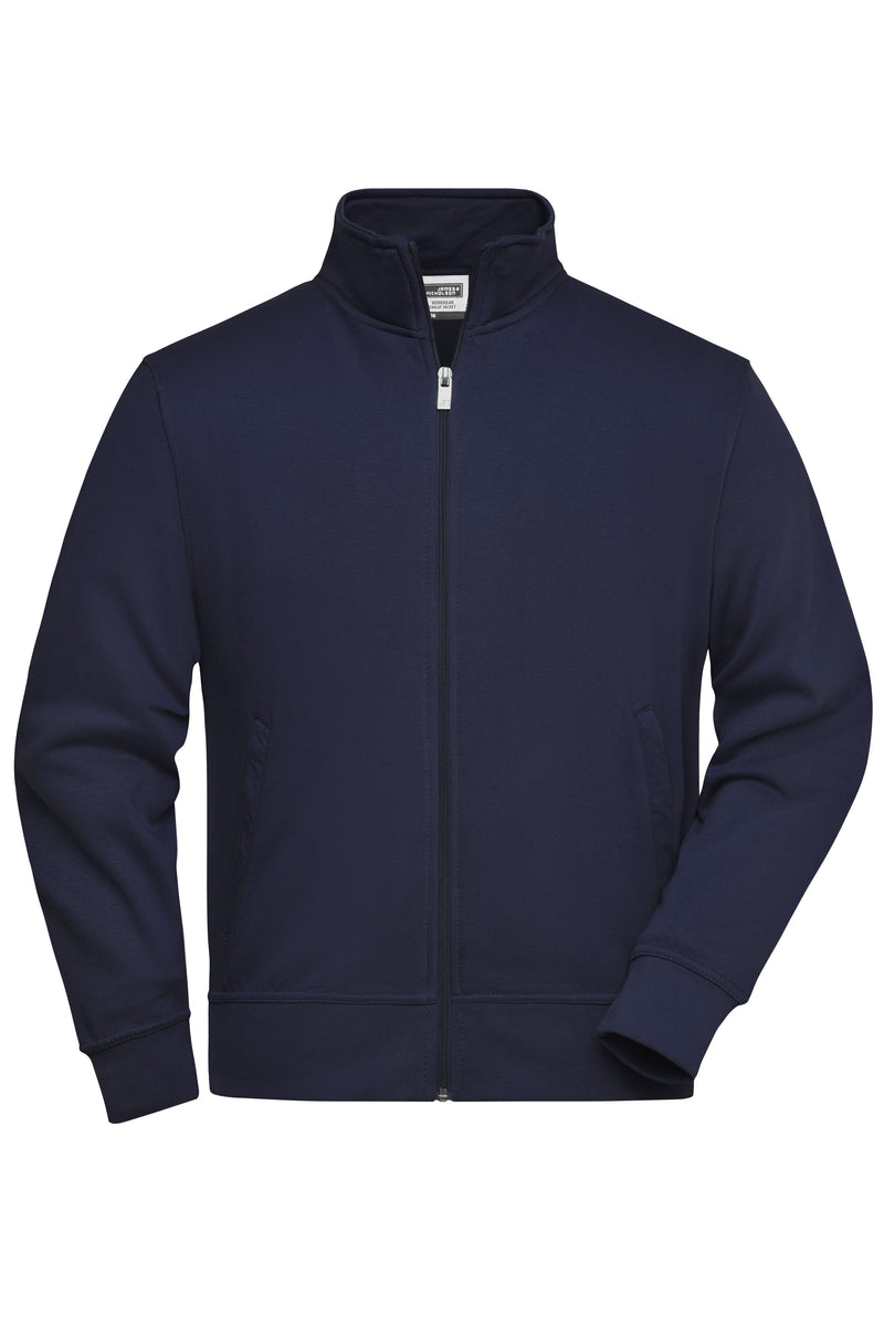 Laden Sie das Bild in Galerie -Viewer, Sweat-Jacke mit Stehkragen und Reißverschluss - JN836
