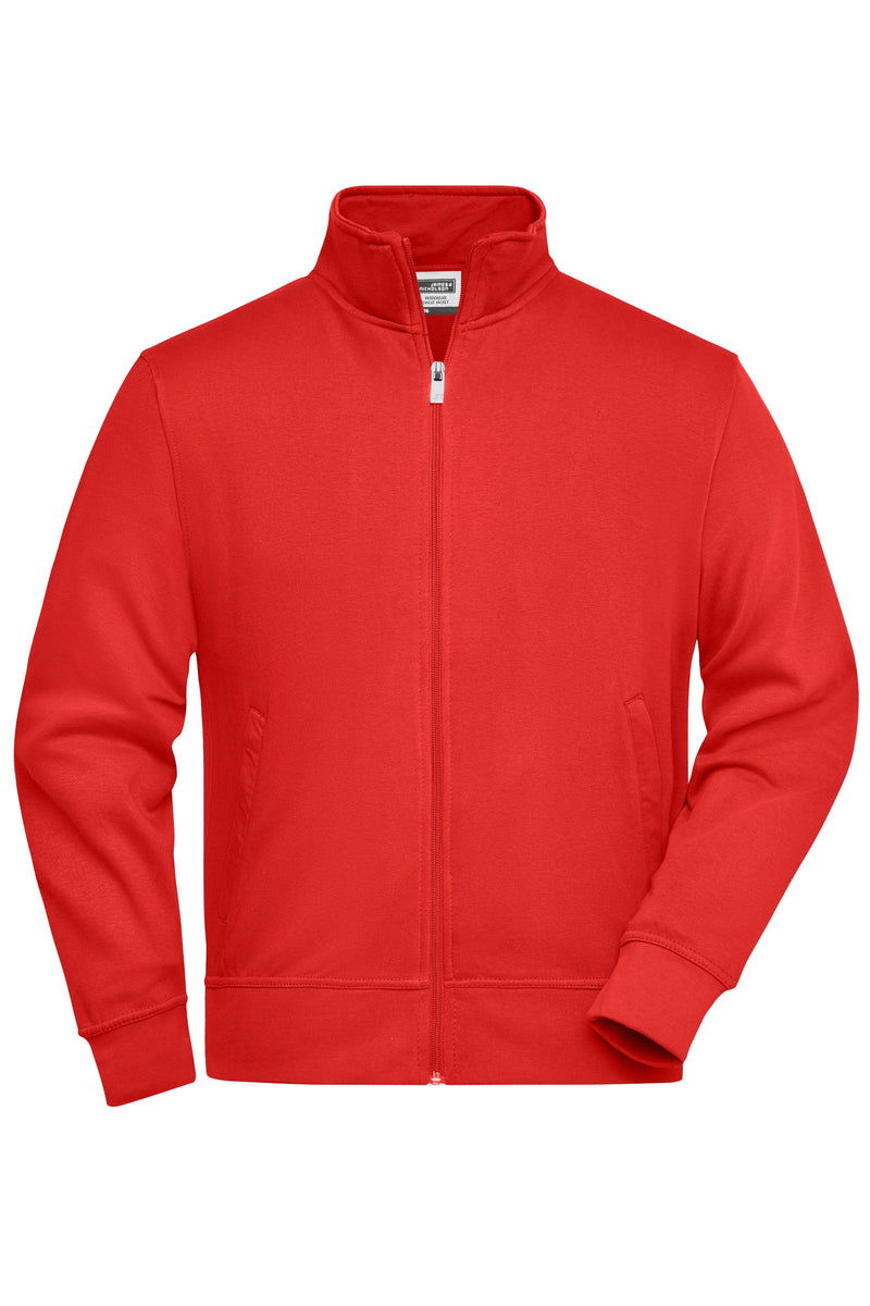 Laden Sie das Bild in Galerie -Viewer, Sweat-Jacke mit Stehkragen und Reißverschluss - JN836
