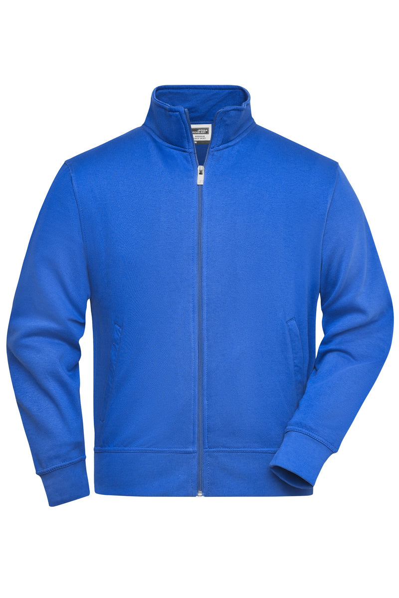 Laden Sie das Bild in Galerie -Viewer, Sweat-Jacke mit Stehkragen und Reißverschluss - JN836
