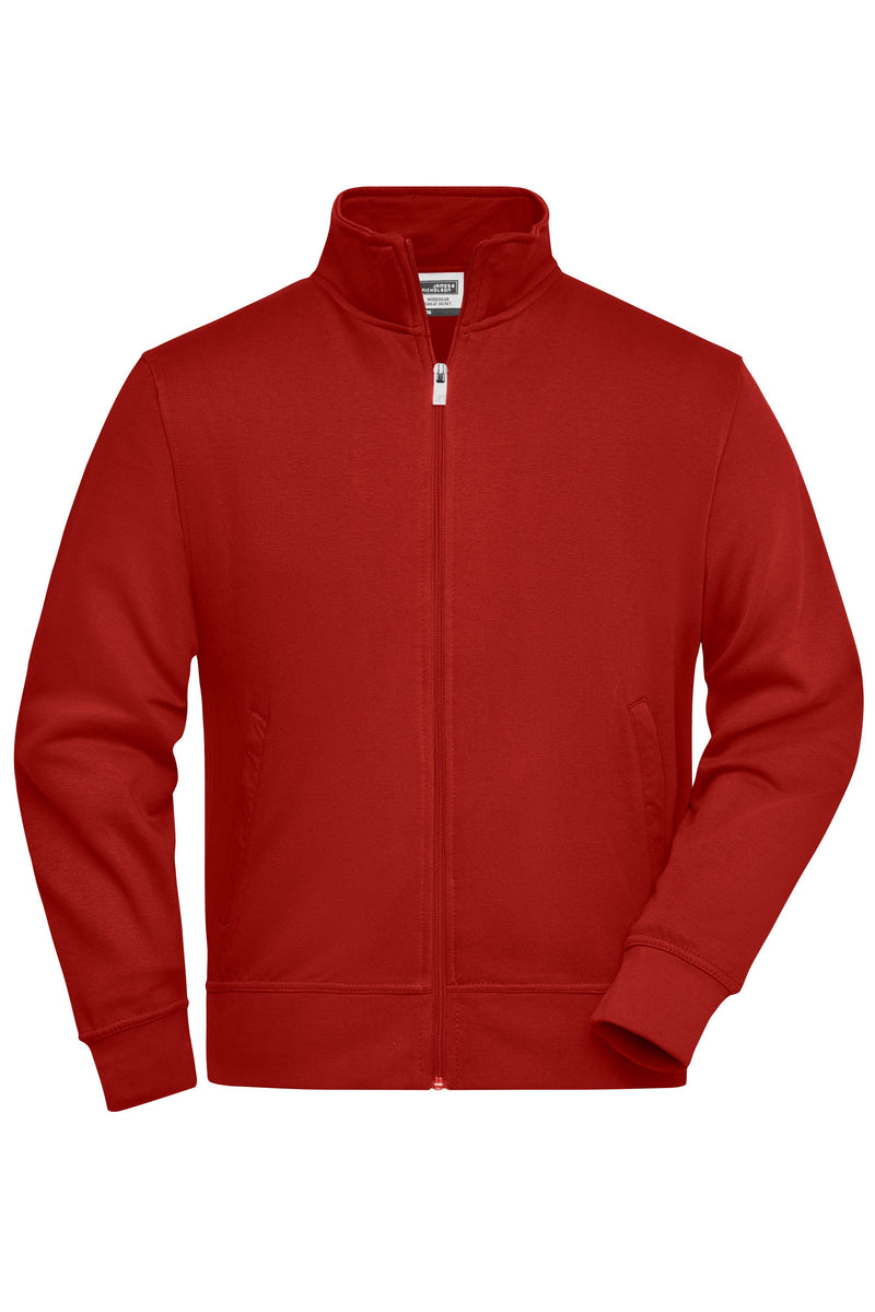 Laden Sie das Bild in Galerie -Viewer, Sweat-Jacke mit Stehkragen und Reißverschluss - JN836
