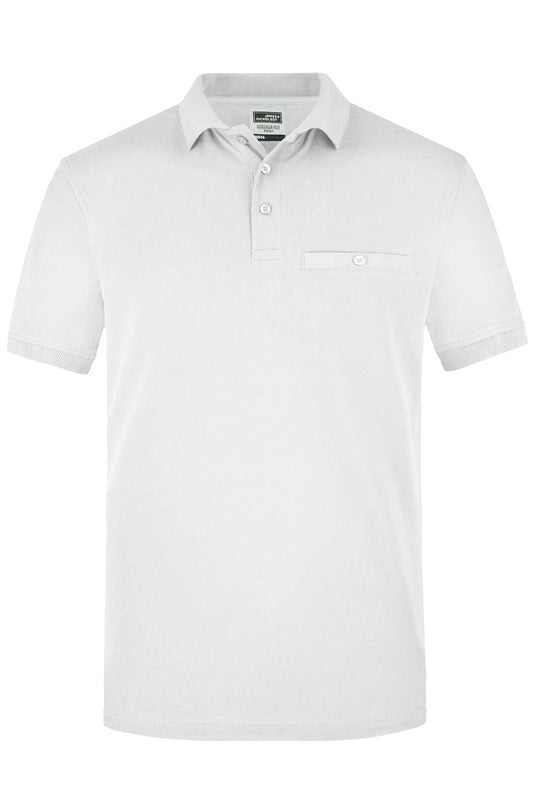 Pflegeleichtes und strapazierfähiges Polo mit Brusttasche - JN846