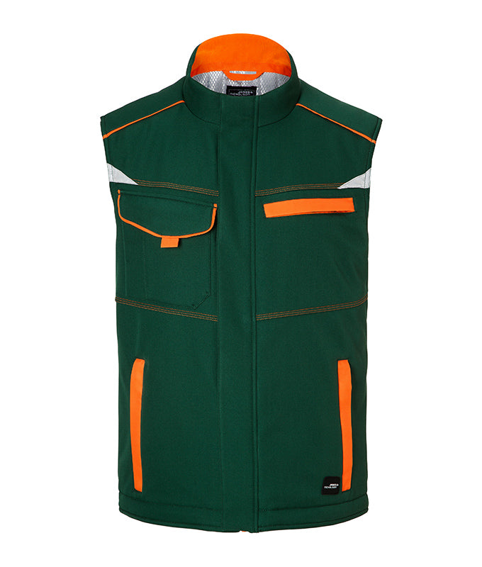 Laden Sie das Bild in Galerie -Viewer, Funktionelle Softshell Weste mit warmem Innenfutter - JN854
