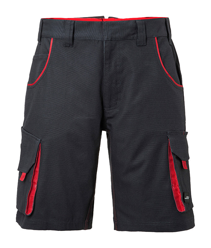 Laden Sie das Bild in Galerie -Viewer, Funktionelle kurze Hose im sportlichen Look mit hochwertigen Details - JN872
