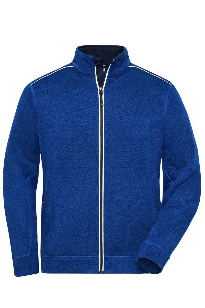 Laden Sie das Bild in Galerie -Viewer, Pflegeleichte Strickfleece-Jacke - JN898
