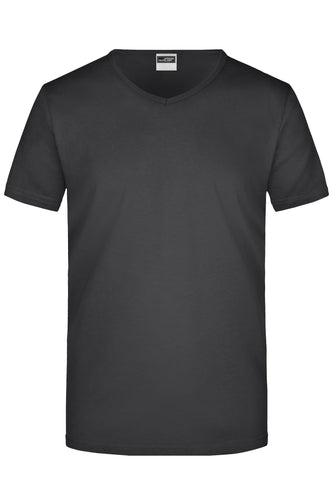 Figurbetontes V-Neck-T-Shirt Herren - JN912