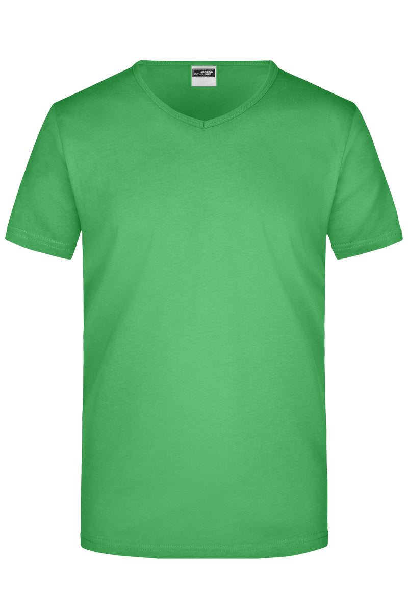 Laden Sie das Bild in Galerie -Viewer, Figurbetontes V-Neck-T-Shirt Herren - JN912
