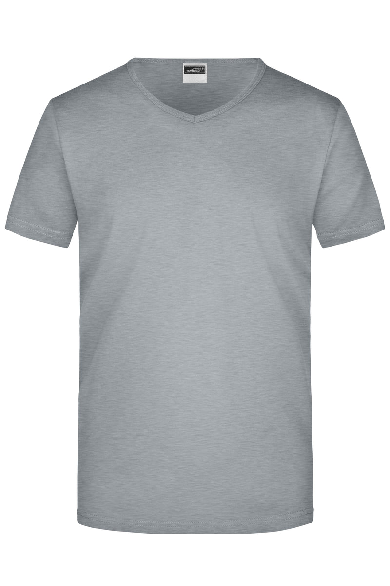 Laden Sie das Bild in Galerie -Viewer, Figurbetontes V-Neck-T-Shirt Herren - JN912

