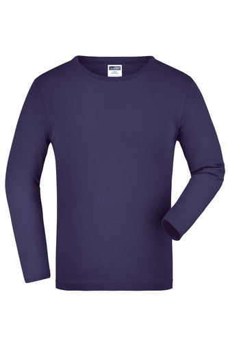 Kinder Langarm T-Shirt aus Single-Jersey - JN913K