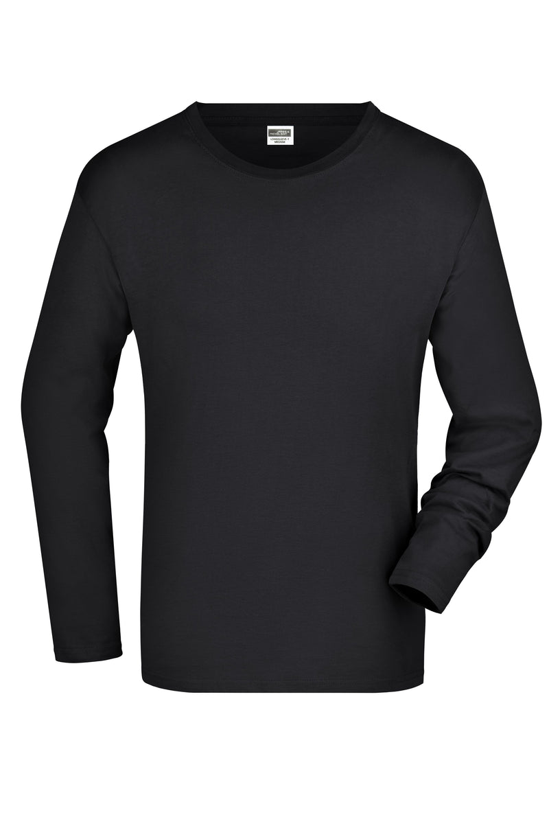 Laden Sie das Bild in Galerie -Viewer, Herren Langarm T-Shirt aus Single-Jersey - JN913
