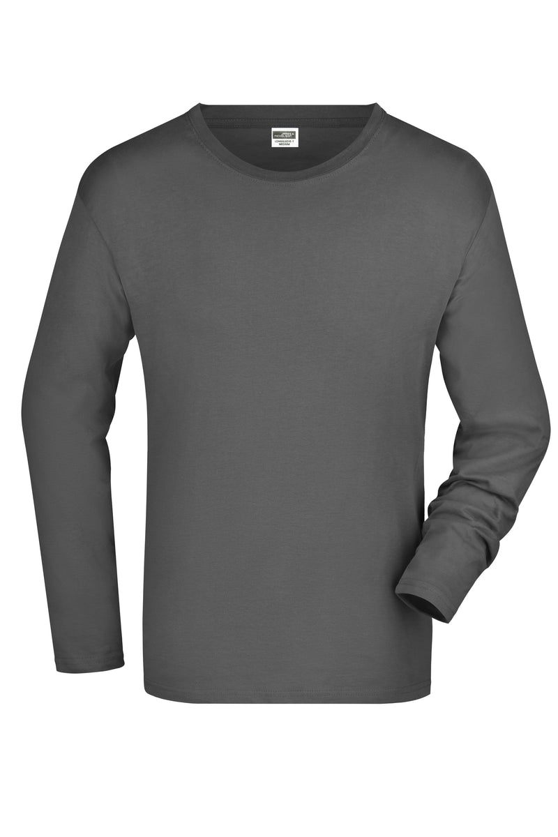 Laden Sie das Bild in Galerie -Viewer, Herren Langarm T-Shirt aus Single-Jersey - JN913
