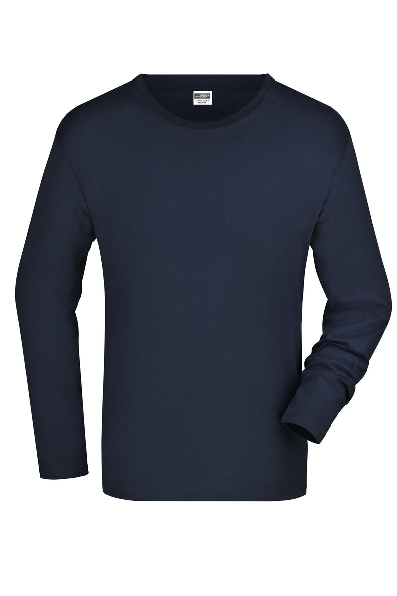 Laden Sie das Bild in Galerie -Viewer, Herren Langarm T-Shirt aus Single-Jersey - JN913
