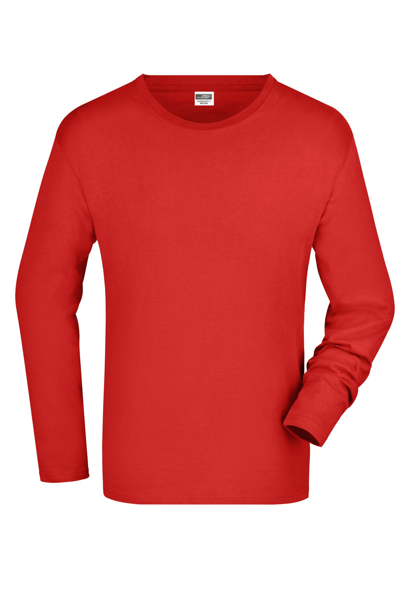 Laden Sie das Bild in Galerie -Viewer, Herren Langarm T-Shirt aus Single-Jersey - JN913
