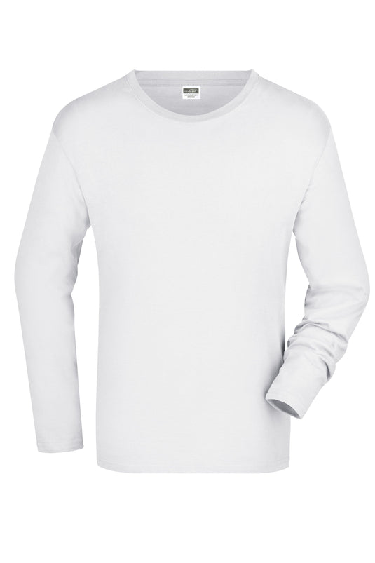Herren Langarm T-Shirt aus Single-Jersey - JN913