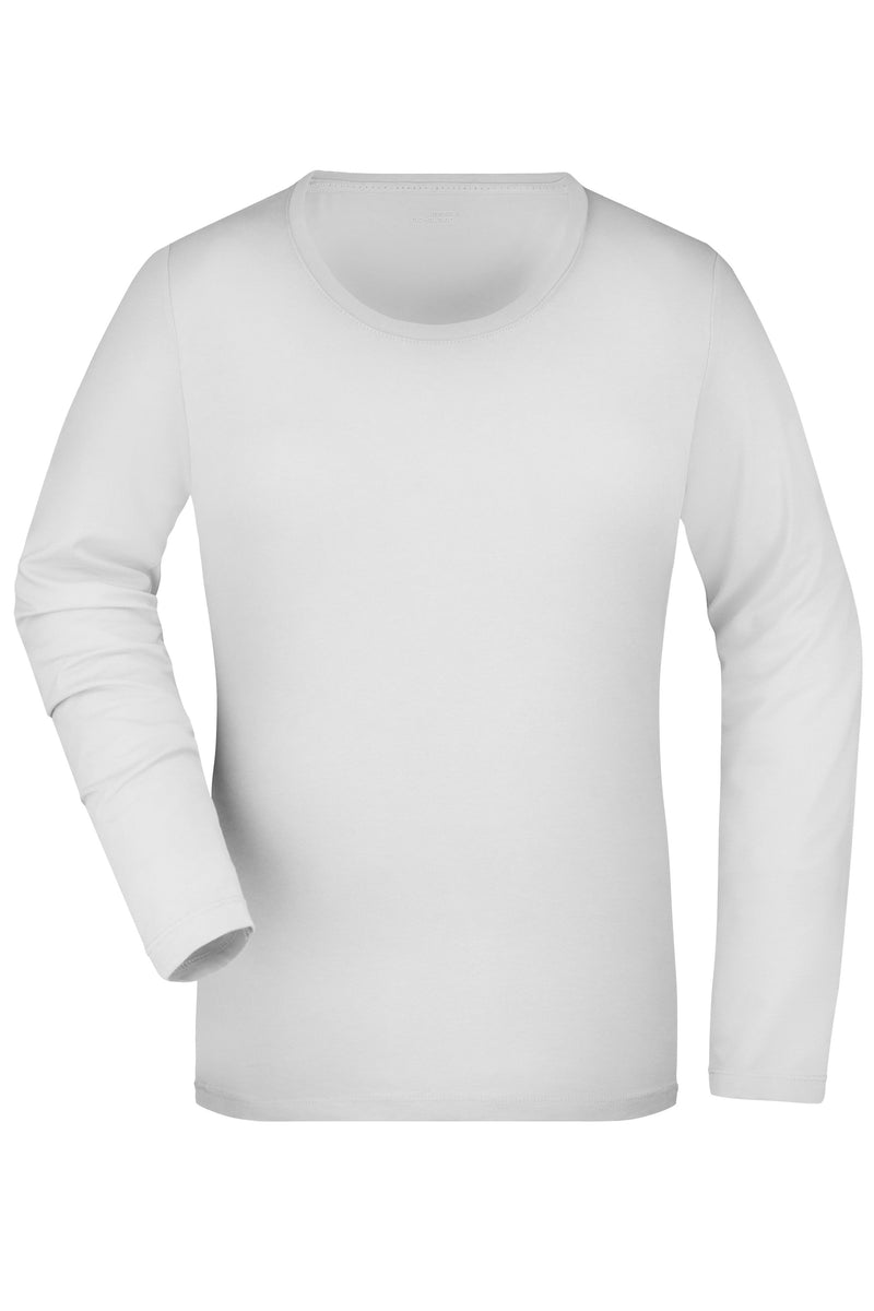 Laden Sie das Bild in Galerie -Viewer, Langarm Shirt aus weichem Elastic-Single-Jersey - JN927

